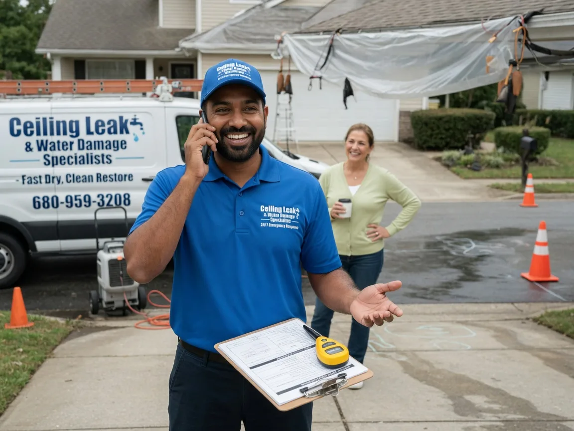 Ceiling Leak Cleanup Havana, ND FAQs